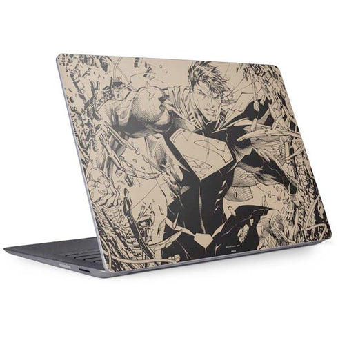 DC Comics Superman Unchained #1 Original Cover Pencils Surface Laptop 2 Skin