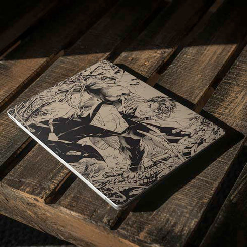 DC Comics Superman Unchained #1 Original Cover Pencils Surface Laptop 3 13.5in Skin