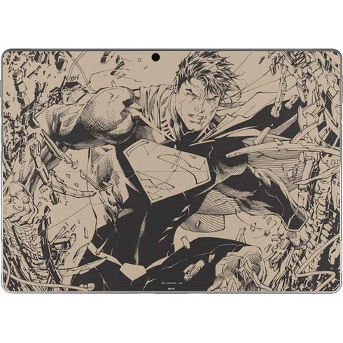 DC Comics Superman Unchained #1 Original Cover Pencils Surface Pro 9 Skin