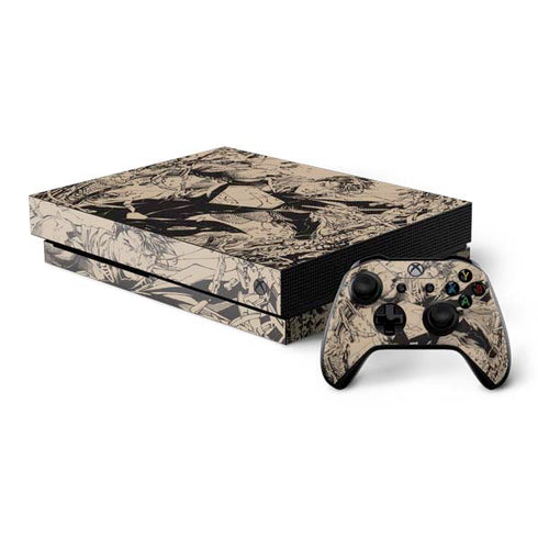 DC Comics Superman Unchained #1 Original Cover Pencils Xbox One X Bundle Skin