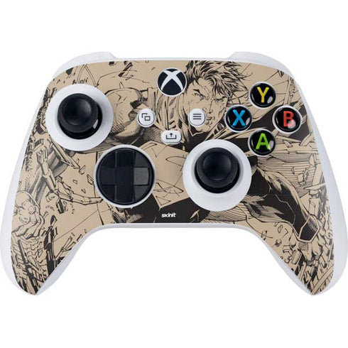 DC Comics Superman Unchained #1 Original Cover Pencils Xbox Series S Controller Skin