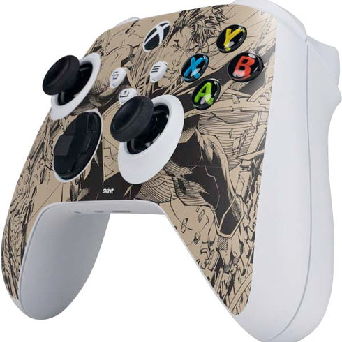 DC Comics Superman Unchained #1 Original Cover Pencils Xbox Series S Controller Skin
