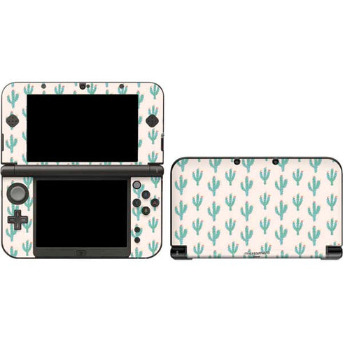 Bouffants and Broken Hearts Cacti 3 3DS XL 2015 Skin