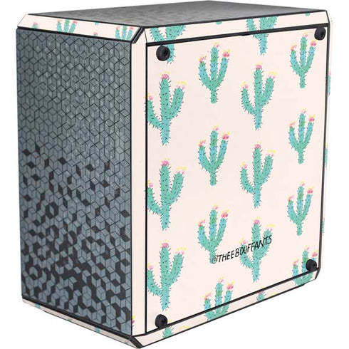 Bouffants and Broken Hearts Cacti 3 Cooler Master MasterBox Q300L Mini Tower Skin