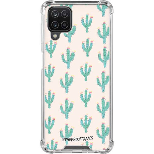 Bouffants and Broken Hearts Cacti 3 Galaxy A12 Clear Case