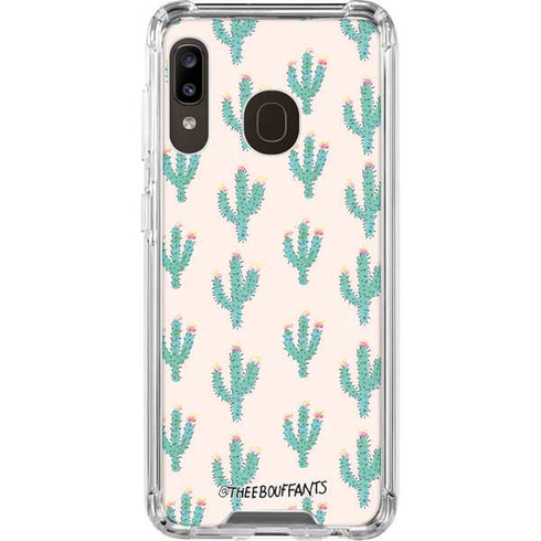Bouffants and Broken Hearts Cacti 3 Galaxy A30 Clear Case