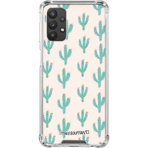 Bouffants and Broken Hearts Cacti 3 Galaxy A32 5G Clear Case