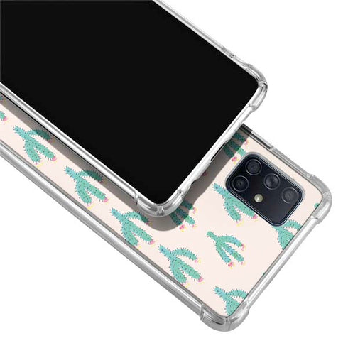Bouffants and Broken Hearts Cacti 3 Galaxy A71 5G Clear Case
