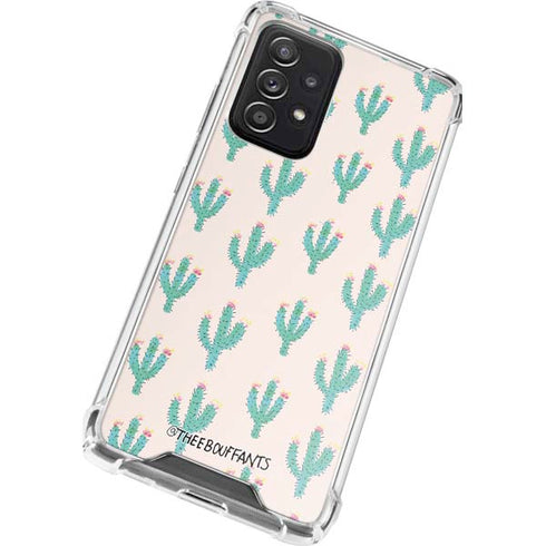 Bouffants and Broken Hearts Cacti 3 Galaxy A72 5G Clear Case