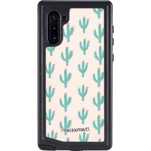 Bouffants and Broken Hearts Cacti 3 Galaxy Note 10 Waterproof Case