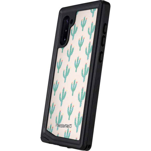 Bouffants and Broken Hearts Cacti 3 Galaxy Note 10 Waterproof Case