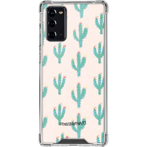 Bouffants and Broken Hearts Cacti 3 Galaxy Note20 5G Clear Case
