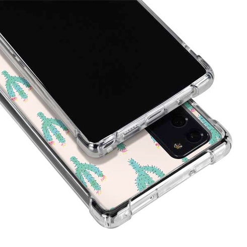 Bouffants and Broken Hearts Cacti 3 Galaxy Note20 5G Clear Case