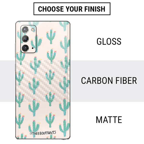 Bouffants and Broken Hearts Cacti 3 Galaxy Note20 5G Skin