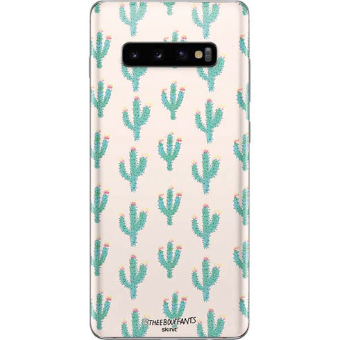 Bouffants and Broken Hearts Cacti 3 Galaxy S10 Plus Skin