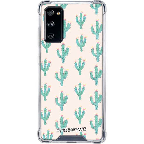 Bouffants and Broken Hearts Cacti 3 Galaxy S20 FE Clear Case