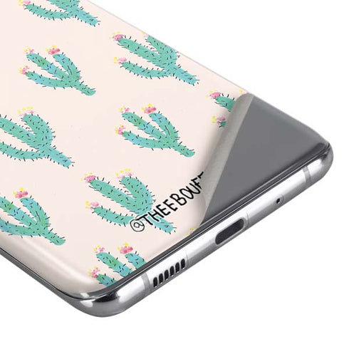 Bouffants and Broken Hearts Cacti 3 Galaxy S20 Skin