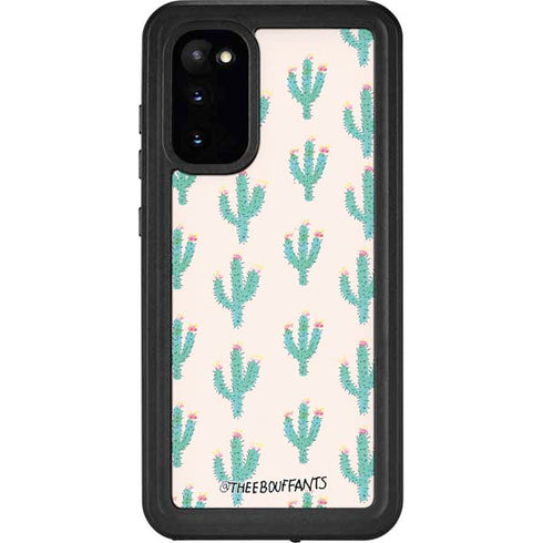 Bouffants and Broken Hearts Cacti 3 Galaxy S20 Waterproof Case
