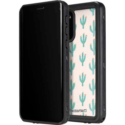 Bouffants and Broken Hearts Cacti 3 Galaxy S20 Waterproof Case