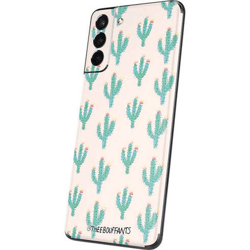 Bouffants and Broken Hearts Cacti 3 Galaxy S21 5G Skin