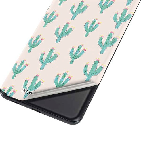 Bouffants and Broken Hearts Cacti 3 Galaxy S21 5G Skin