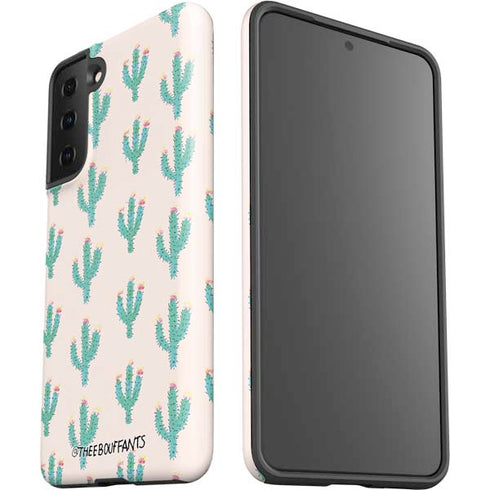 Bouffants and Broken Hearts Cacti 3 Galaxy S21 FE Pro Case