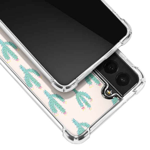 Bouffants and Broken Hearts Cacti 3 Galaxy S21 Plus 5G Clear Case