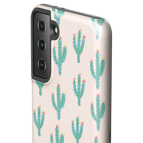 Bouffants and Broken Hearts Cacti 3 Galaxy S21 Plus 5G Pro Case