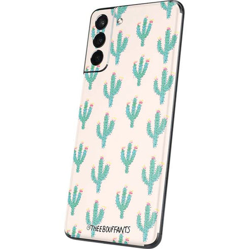 Bouffants and Broken Hearts Cacti 3 Galaxy S21 Plus 5G Skin