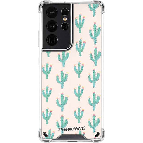 Bouffants and Broken Hearts Cacti 3 Galaxy S21 Ultra 5G Clear Case