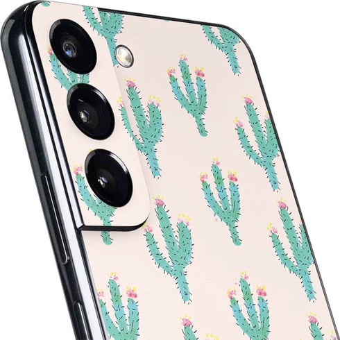 Bouffants and Broken Hearts Cacti 3 Galaxy S22 Skin
