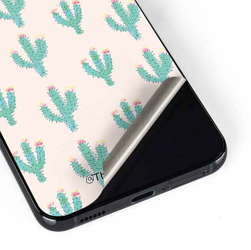 Bouffants and Broken Hearts Cacti 3 Galaxy S22 Skin