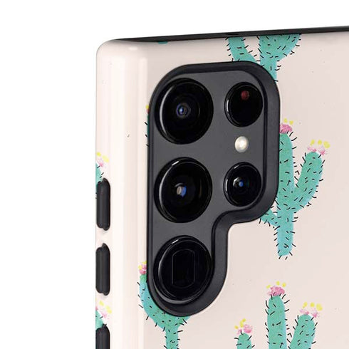 Bouffants and Broken Hearts Cacti 3 Galaxy S22 Ultra Pro Case