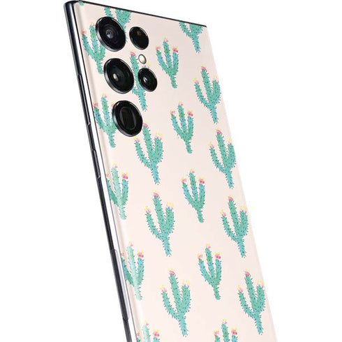 Bouffants and Broken Hearts Cacti 3 Galaxy S22 Ultra Skin