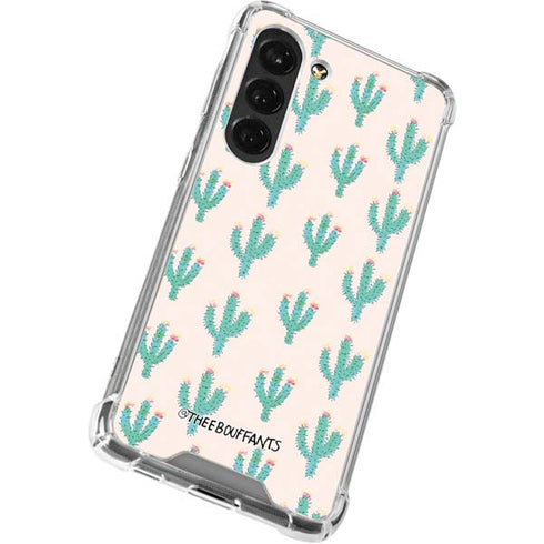 Bouffants and Broken Hearts Cacti 3 Galaxy S23 Clear Case