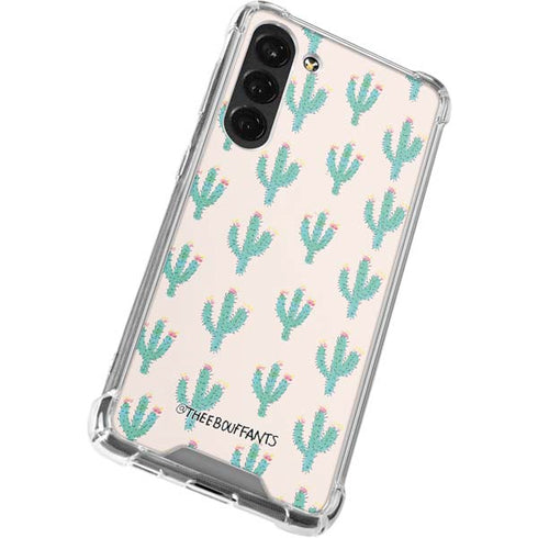 Bouffants and Broken Hearts Cacti 3 Galaxy S23 Plus Clear Case
