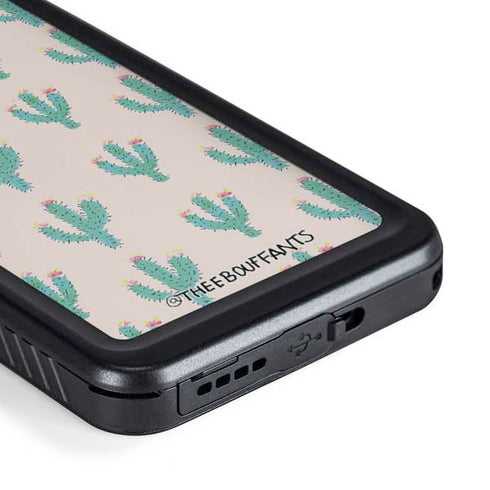 Bouffants and Broken Hearts Cacti 3 Galaxy S23 Plus Waterproof Case