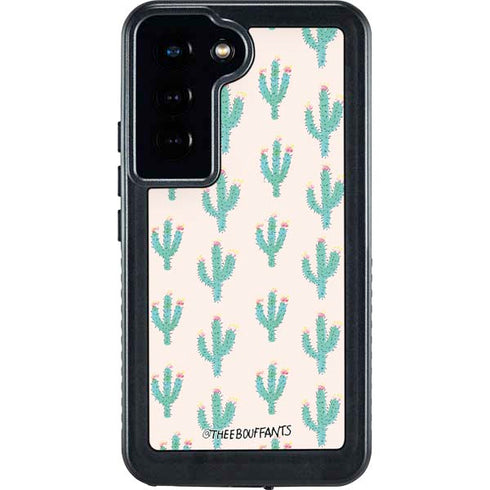 Bouffants and Broken Hearts Cacti 3 Galaxy S23 Waterproof Case