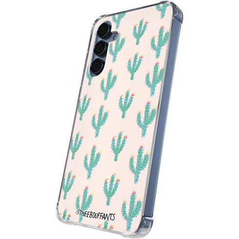 Bouffants and Broken Hearts Cacti 3 Galaxy S24 Clear Case