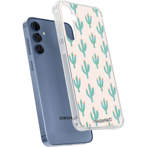 Bouffants and Broken Hearts Cacti 3 Galaxy S24 Clear Case