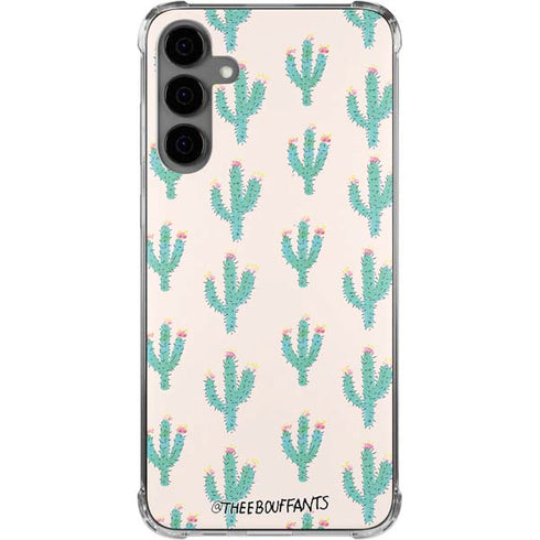 Bouffants and Broken Hearts Cacti 3 Galaxy S24 Plus Clear Case