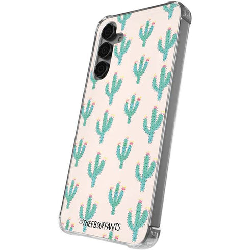 Bouffants and Broken Hearts Cacti 3 Galaxy S24 Plus Clear Case