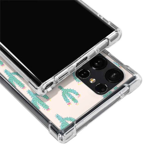 Bouffants and Broken Hearts Cacti 3 Galaxy S24 Ultra Clear Case