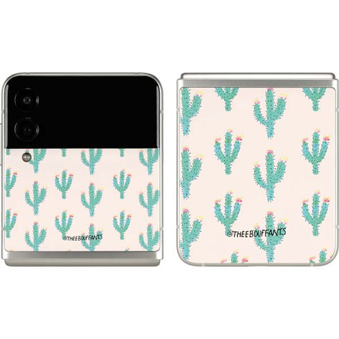 Bouffants and Broken Hearts Cacti 3 Galaxy Z Flip3 5G Skin