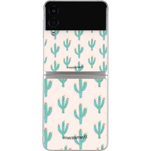 Bouffants and Broken Hearts Cacti 3 Galaxy Z Flip3 5G Skin
