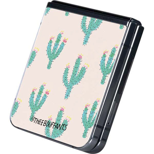 Bouffants and Broken Hearts Cacti 3 Galaxy Z Flip5 5G Skin