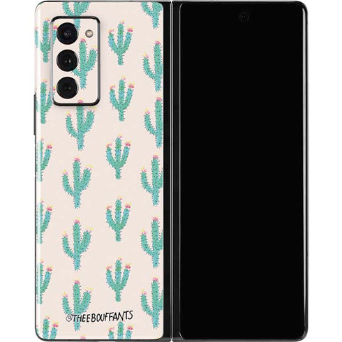 Bouffants and Broken Hearts Cacti 3 Galaxy Z Fold2 5G Skin