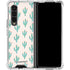 Bouffants and Broken Hearts Cacti 3 Galaxy Z Fold4 5G Clear Case