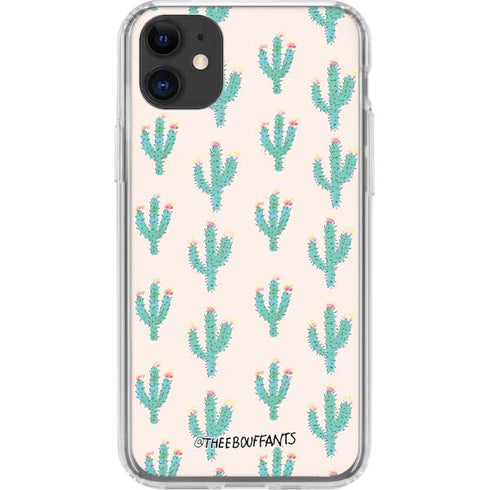 Bouffants and Broken Hearts Cacti 3 iPhone 11 Clear Case