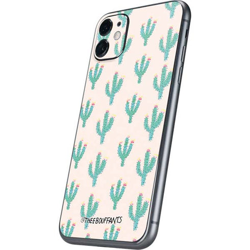 Bouffants and Broken Hearts Cacti 3 iPhone 11 Skin